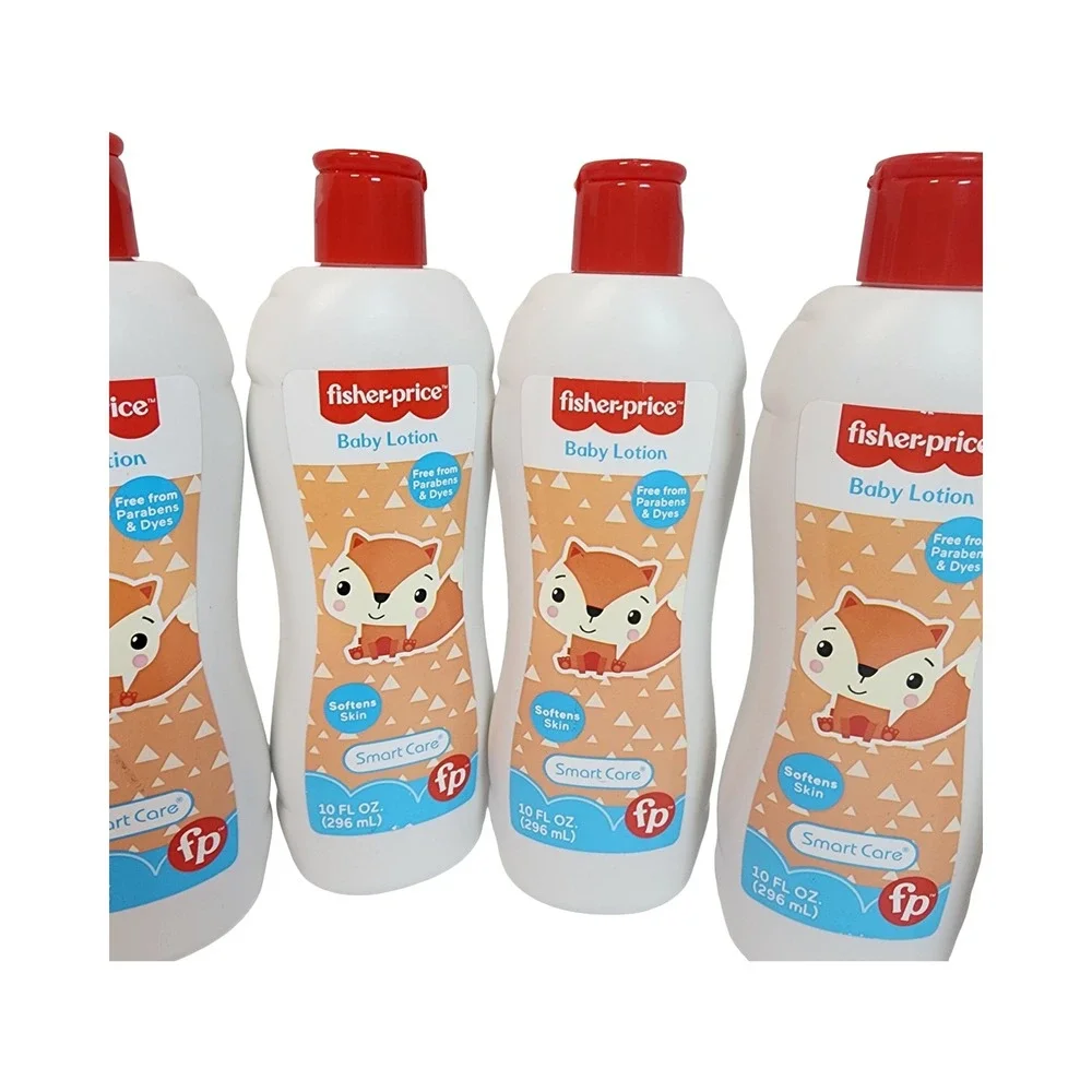 Fisher Price Baby Lotion 8 Smart Care Softens Skin Gentle 10oz Bottles Lot